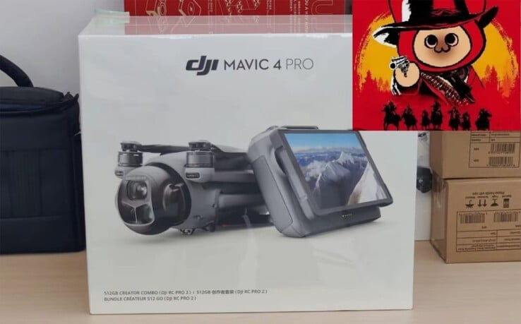 Розничная упаковка для RC Pro 2 с Mavic 4 Pro Creator Combo теперь тоже просочилась в Интернет. (Источник изображения: via D2Help)