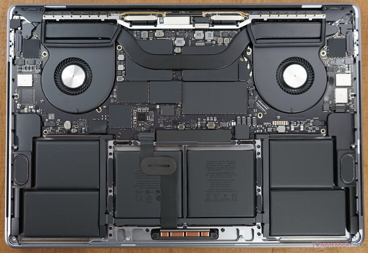 Apple MacBook Pro 16 2019 i9 9880H Radeon Pro 5500M Notebookcheck notebookcheck ru