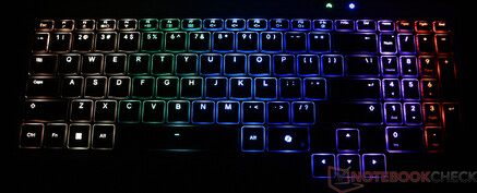 Подсветка клавиатуры (здесь в качестве примера используется RGB)
