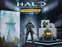 На изображении представлено коллекционное издание игры «Halo: Campaign Evolved»