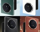 Honor выпустит Magic V3 в четырех стильных цветах (по крайней мере, в Китае) с задней панелью, напоминающей кожу. (Источник изображения: Honor, отредактировано)