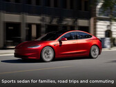На официальном сайте обновленная модель Model 3 уже была представлена с фронтальной камерой. (Источник изображения: Tesla)