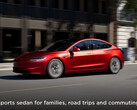 На официальном сайте обновленная модель Model 3 уже была представлена с фронтальной камерой. (Источник изображения: Tesla)