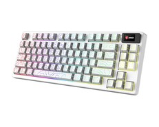 MSI Forge GK600 TKL Wireless Topo White Edition. (Источник изображения: MSI)