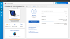 HP Support Assistant: Статус ноутбука