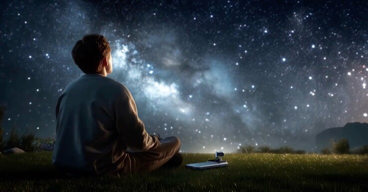 Камера Robot Phone также может отслеживать звезды, чтобы делать четкие снимки с длинной выдержкой