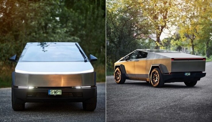 Tesla Cybertruck с польской регистрацией