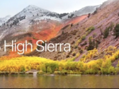 2016: Sierra. 2017... High Sierra