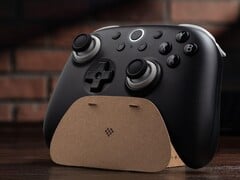 Беспроводной контроллер 8BitDo Ultimate 3C+ поставляется с картонной подставкой для самостоятельной сборки.