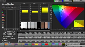 CalMAN color accuracy - Мягкий