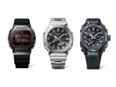 Слева направо: Casio G-Shock GM-5600 "Rui Hachimura", модель GM-B2100SD-1C и MTG-B4000. (Источник изображения: @geesgshock на Instagram)