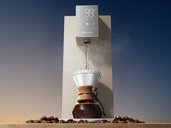 Новый диспенсер для воды C10 от Dreame (на фото) уже появился в нескольких розничных магазинах. (Источник изображения: Dreame через MediaMarkt)