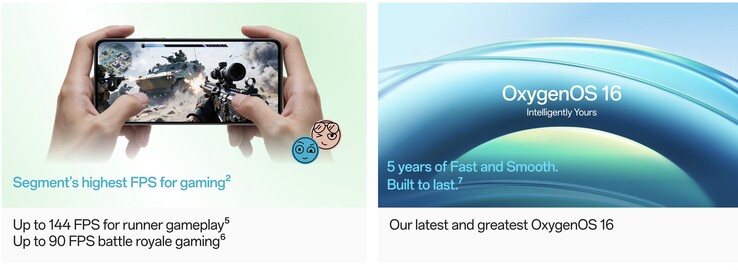 Официальные промо-изображения OnePlus Nord CE6 Lite.