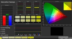 CalMAN: Colour Saturation - X-Rite Pantone