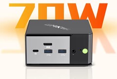 Мини-ПК GMK Evo X1 может похвастаться TDP 70 Вт для своего APU Ryzen AI HX 370. (Источник изображения: Bilibili)
