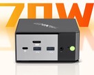 Мини-ПК GMK Evo X1 может похвастаться TDP 70 Вт для своего APU Ryzen AI HX 370. (Источник изображения: Bilibili)