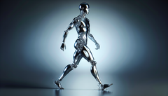 Этот жидкий робот может деформироваться, разделяться и сливаться с другими жидкими роботами. (Источник изображения: DallE3)