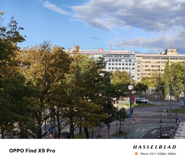 70-миллиметровый снимок с Oppo Find X9 Pro с 12 МП по умолчанию.