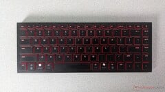 Razer Joro RGB освещение красный