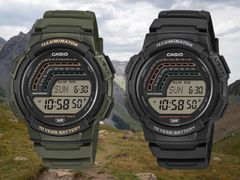 Неанонсированные часы Casio WS-1800 (на фото) оснащены двумя секундными счетчиками. (Источник изображения: David et Philly, отредактировано)