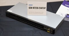 Новый QNAP QSW-M7230-2X4F24T. (Источник изображения: Andreas Sebayang/Notebookcheck.com)