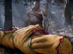 На изображении — Кратос из игры «God of War» в образе Лауфея