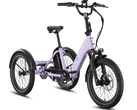 Lectric XP Trike2 750 оснащен аккумулятором емкостью 840 Втч и обеспечивает до 70 миль (112 км) автономной работы на одной зарядке (Источник изображения: Lectric)