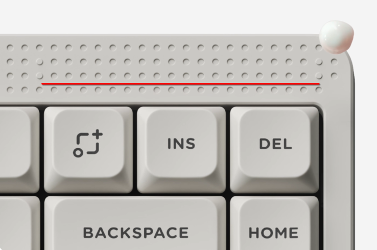 Сенсорная панель NuPhy Node75. (Источник изображения: NuPhy - отредактировано)