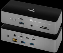 Компания OWC привезет на выставку Computex 2025 свою готовящуюся к выпуску док-станцию Thunderbolt 5 с 11 портами. (Источник изображения: OWC)