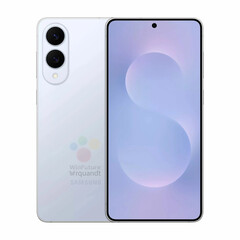 Galaxy S25 Edge Titanium Icy Blue (Источник изображения: Winfuture.de)