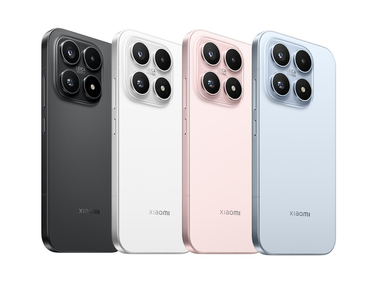 Xiaomi 17 в четырех начальных цветах. (Источник изображения: Xiaomi)