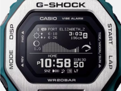 Серия Casio G-Shock GBX-100 известна такими функциями, как графики приливов и отливов, данные о луне и время восхода/заката солнца. (Источник изображения: Casio)
