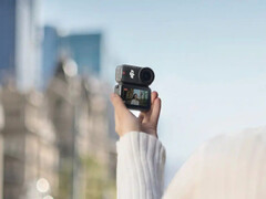 Osmo Nano будет поддерживать съемный модуль дисплея на магнитах, как и Action 2 до него. (Источник изображения: via DroneXL)