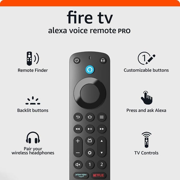Новый пульт Fire TV Remote Plus заменит пульт Fire TV Alexa Voice Remote (на фото).