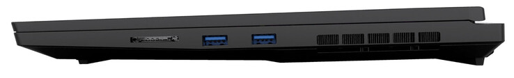 Правая сторона: Устройство для чтения карт памяти (SD), 2x USB 3.2 Gen 1 (USB-A)