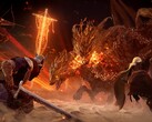 Кооперативный игровой процесс Elden Ring Nightreign против Tricephalos. (Источник изображения: Steam)