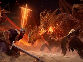 Кооперативный игровой процесс Elden Ring Nightreign против Tricephalos. (Источник изображения: Steam)
