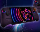 MSI Claw 8 EX AI+ в заявленной отделке Void Purple.