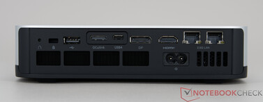 Мини-форум AI X1 Pro - Разъемы на задней панели