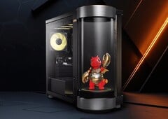 Новейшая игровая башня от MSI оснащена голограммным дисплеем на передней панели.