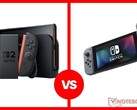 Nintendo Switch 2 против Switch 1 (Источник изображения: Nintendo)