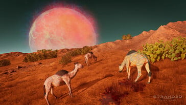 Изображение животных в Stranded: Alien Dawn.