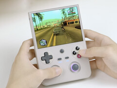 Anbernic RG477V в одном из двух стартовых цветов. (Источник изображения: Anbernic)