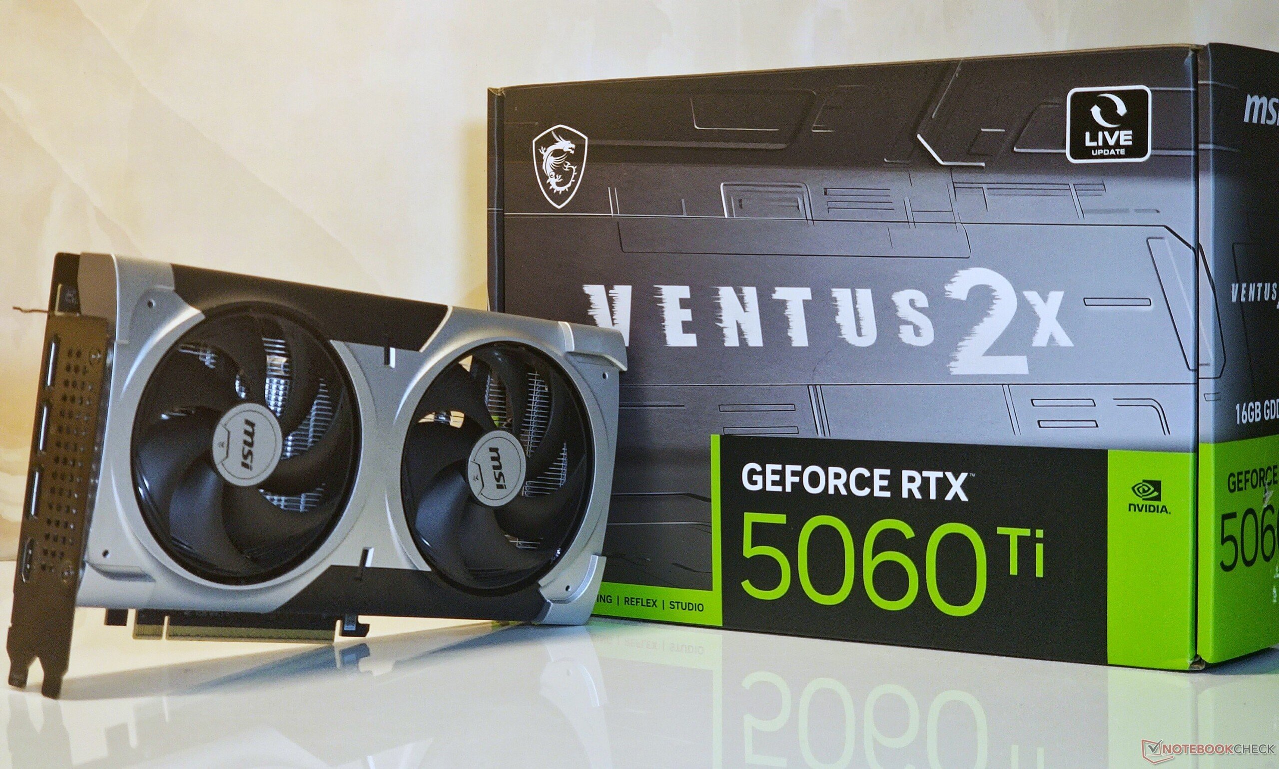 MSI RTX 5060 Ti 16G Ventus 2X Plus in review