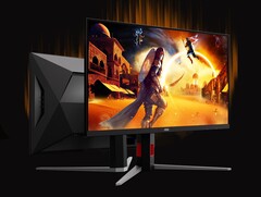 Новейший игровой монитор AOC с разрешением 4K может работать на частоте до 320 Гц при 1080p (Источник изображения: AOC)