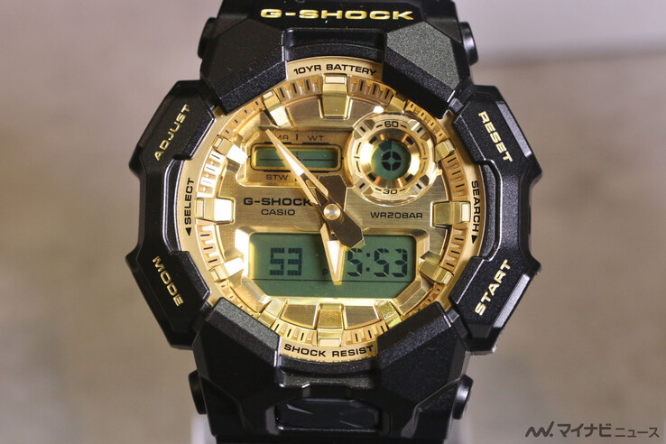 Часы Casio G-Shock GA-010GGB-1A9. (Источник изображения: MyNavi News)