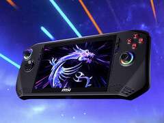 Похоже, что компания MSI готовит к выпуску свой третий 7-дюймовый игровой портативный компьютер. (Источник изображения: MSI)