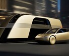 Tesla Robovan и Cybercab (Источник изображения: Tesla)