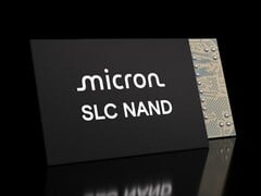 Модуль флэш-памяти NAND с одноуровневыми ячейками (SLC) компании Micron.