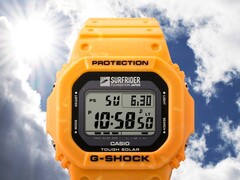 Часы Casio G-5600SFJ-9 (на фото) были разработаны в сотрудничестве с японским фондом Surfrider Foundation. (Источник изображения: Casio)